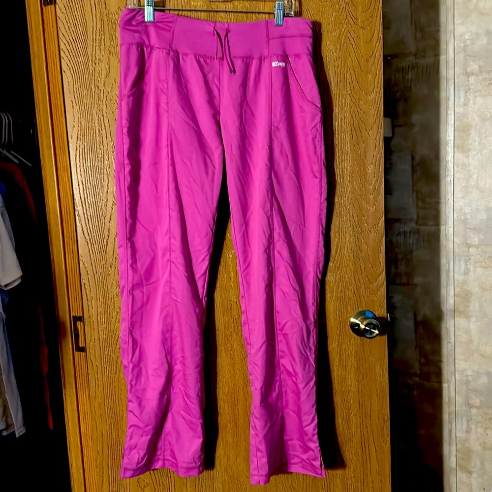 pink greys anatomy scrub pants pants, size medium.